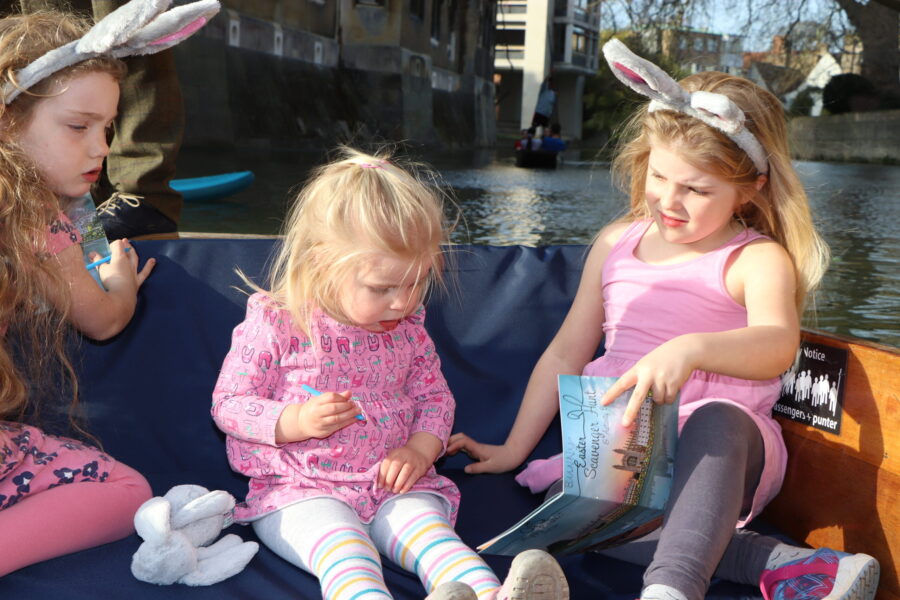 Easter Hunt and Punt, Punting Cambridge, Family punting, Family activities, Punting in Cambridge, Cambridge Punting packages, Punt and Hunt, Scavenger Hunt