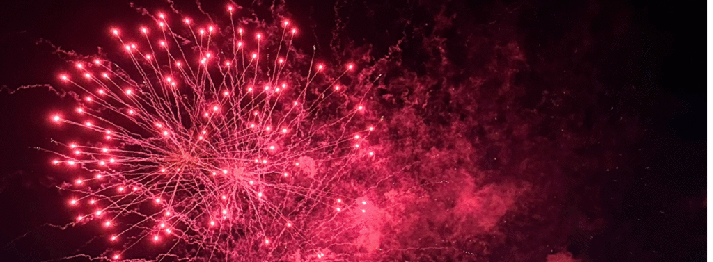 May Ball Fireworks Cambridge